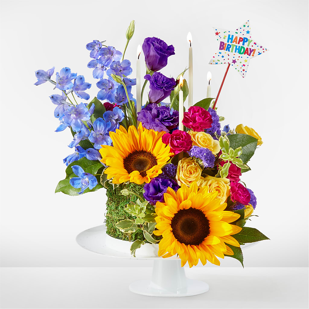 Star of the Day Floral Cake – FLOWERS BY DICK & SON INC, Akron OH