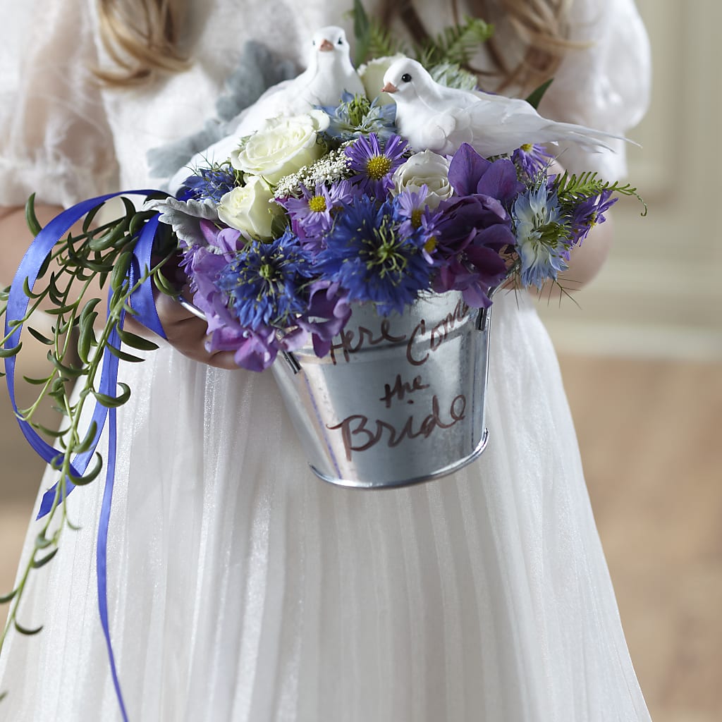 Enchantment Flower Girl Arrangement – FLOWERS BY DICK & SON INC, Akron OH