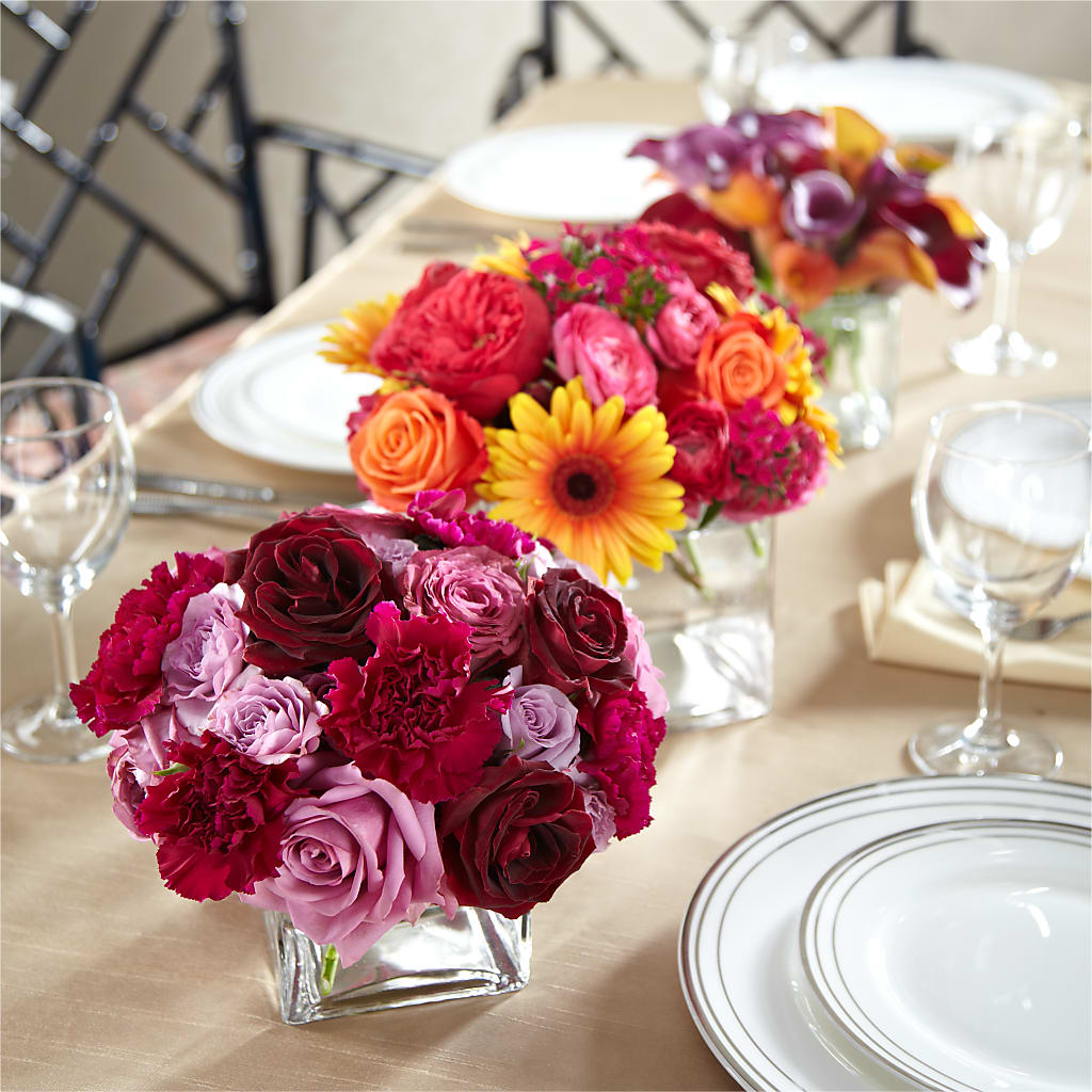 Love's Eternity Centerpiece – FLOWERS BY DICK & SON INC, Akron OH