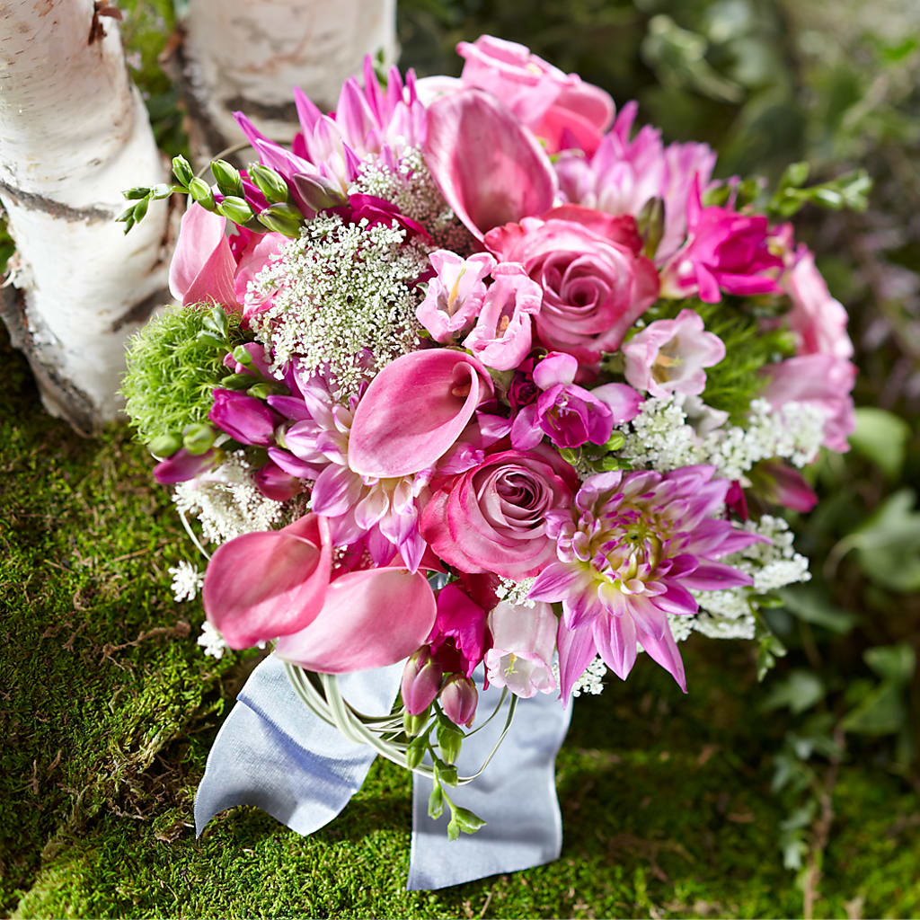Pink Profusion Bouquet – FLOWERS BY DICK & SON INC, Akron OH