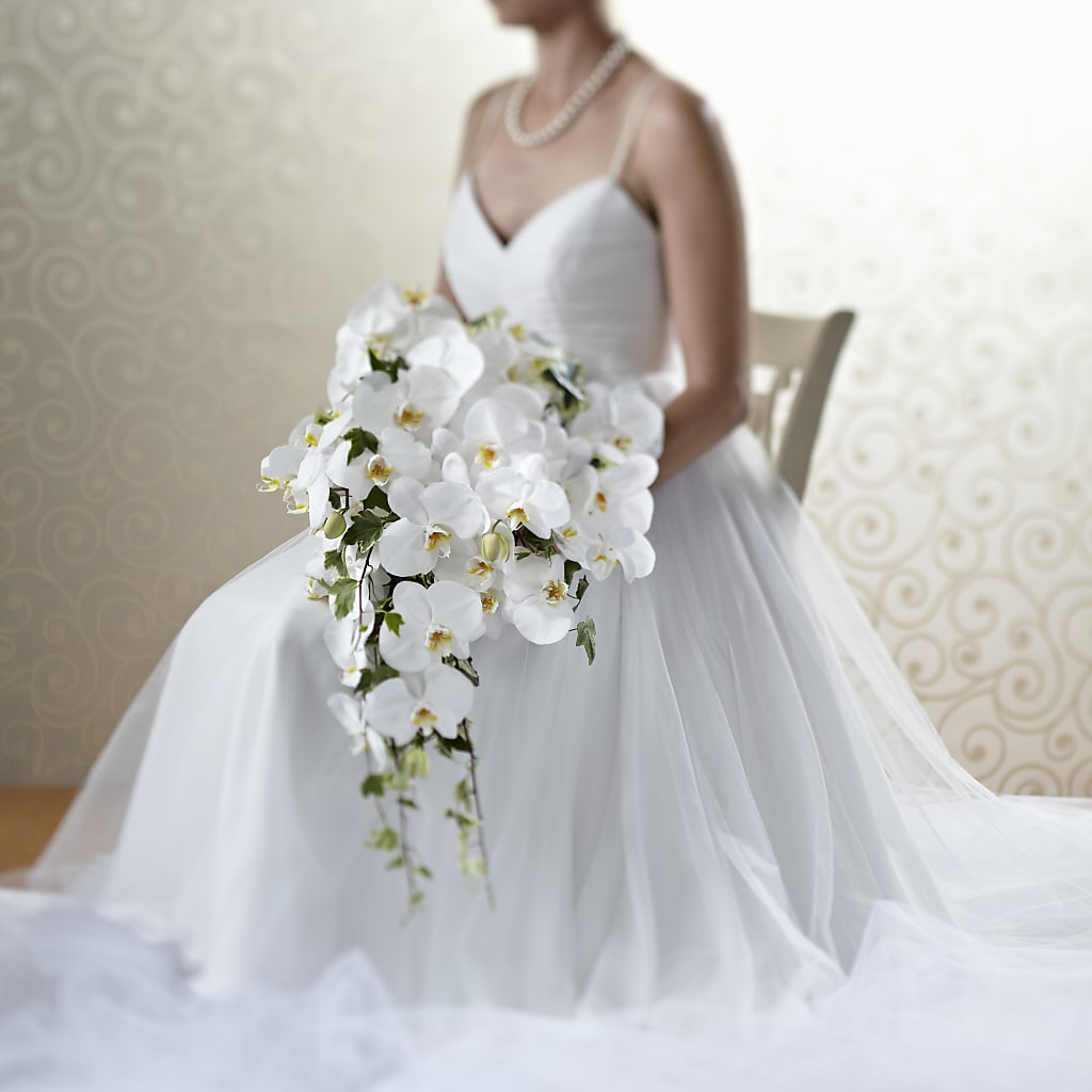 Classic White Bouquet – FLOWERS BY DICK & SON INC, Akron OH