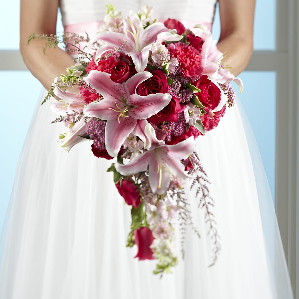 Lily & Rose Bouquet – FLOWERS BY DICK & SON INC, Akron OH
