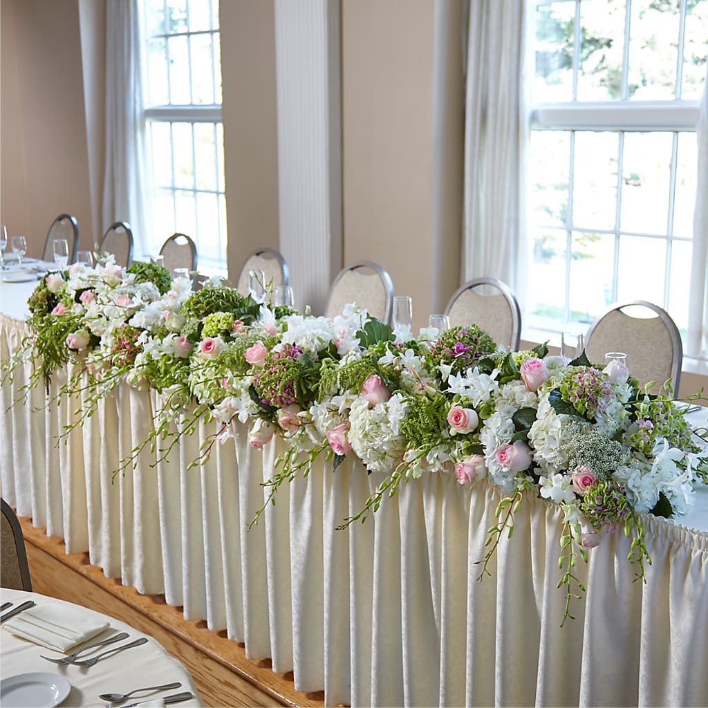 State of Joy Head Table Arrangement – FLOWERS BY DICK & SON INC, Akron OH