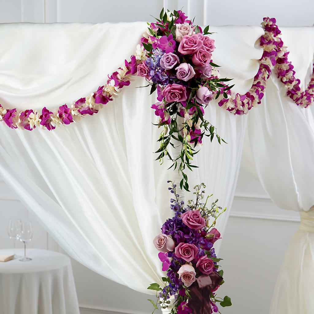 Color & Light Chuppah Decor – FLOWERS BY DICK & SON INC, Akron OH