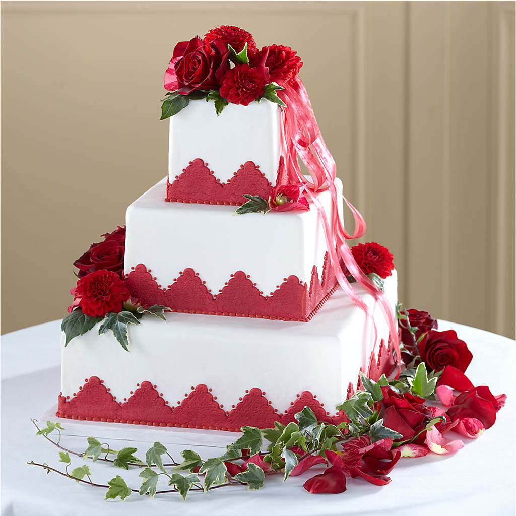 Forever Happiness Cake Decor – FLOWERS BY DICK & SON INC, Akron OH