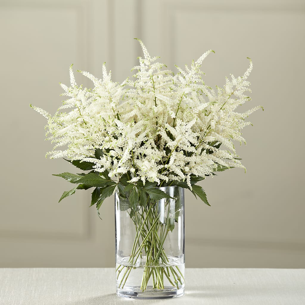 White Astilbe Bouquet – FLOWERS BY DICK & SON INC, Akron OH