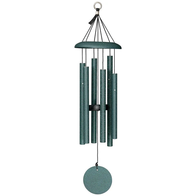 GREEN WIND RIVER CORINTHIAN BELLS WINDCHIME