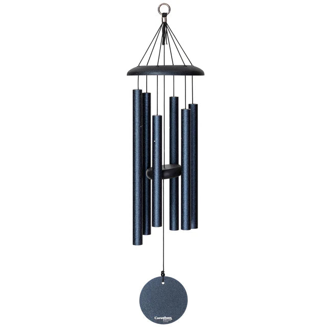 Midnight Blue Wind River Corinthian Bells Windchime – FLOWERS BY DICK & SON INC, Akron OH