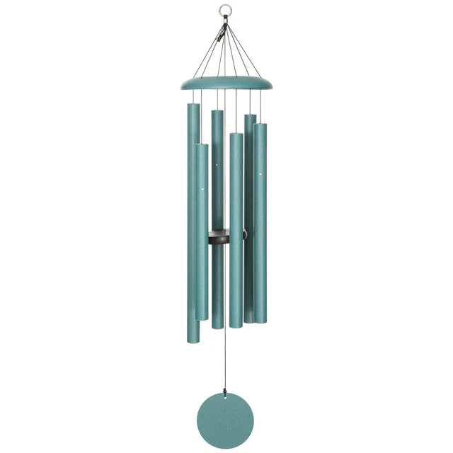 PATINA GREEN WIND RIVER CORINTHIAN BELLS WINDCHIME