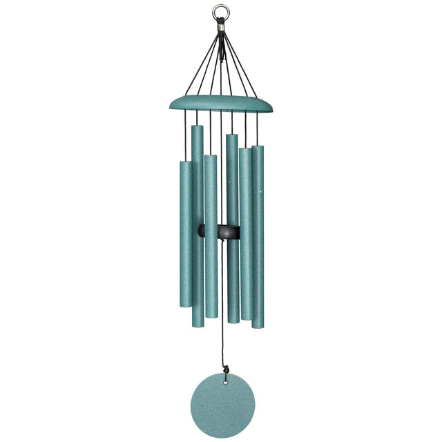 PATINA GREEN WIND RIVER CORINTHIAN BELLS WINDCHIME