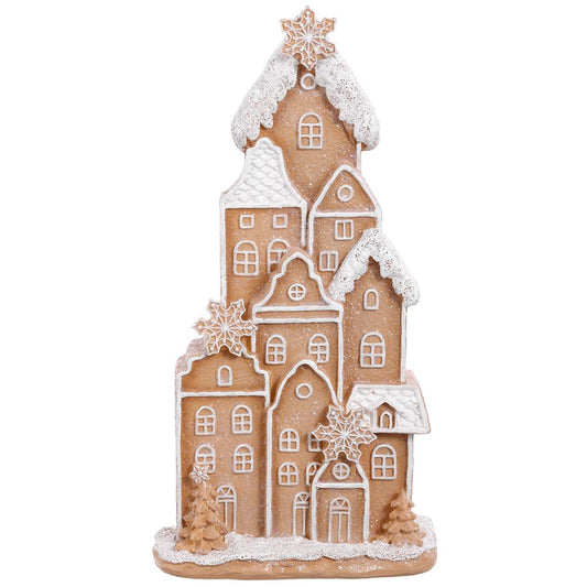 12inch Snowed Gingerbread House