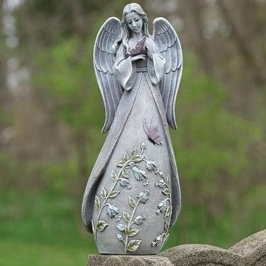 Angel with Butterfly Statue – FLOWERS BY DICK & SON INC, Akron OH