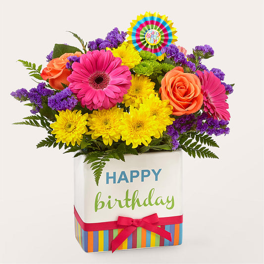 Birthday Brights Bouquet – FLOWERS BY DICK & SON INC, Akron OH