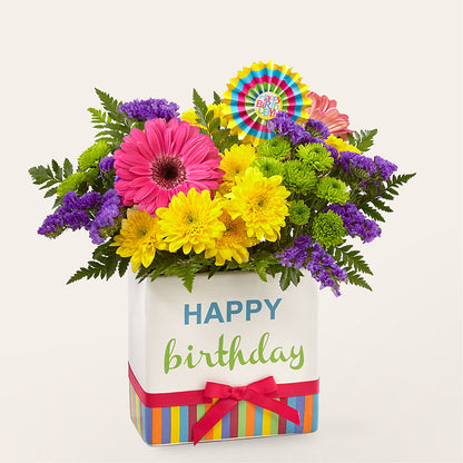 Birthday Brights Bouquet – FLOWERS BY DICK & SON INC, Akron OH