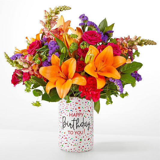 Birthday Palooza Bouquet – FLOWERS BY DICK & SON INC, Akron OH