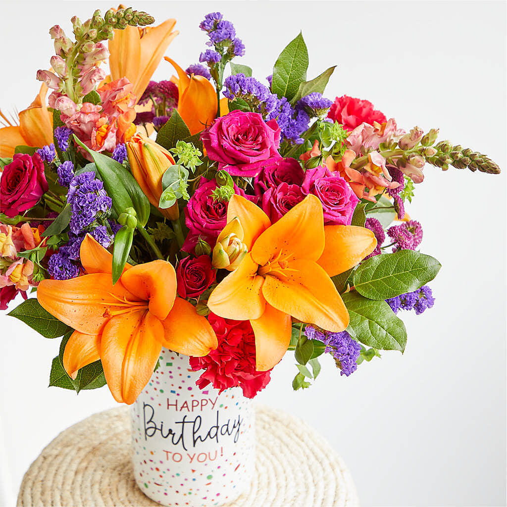 Birthday Palooza Bouquet – FLOWERS BY DICK & SON INC, Akron OH