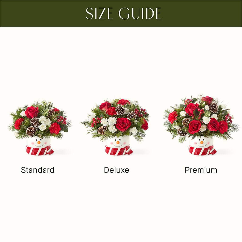 Jolly Snowman Bouquet – FLOWERS BY DICK & SON INC, Akron OH