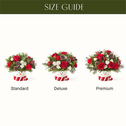 Jolly Snowman Bouquet – FLOWERS BY DICK & SON INC, Akron OH