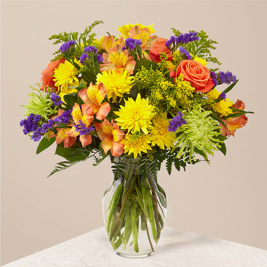 Marmalade Skies Bouquet – FLOWERS BY DICK & SON INC, Akron OH