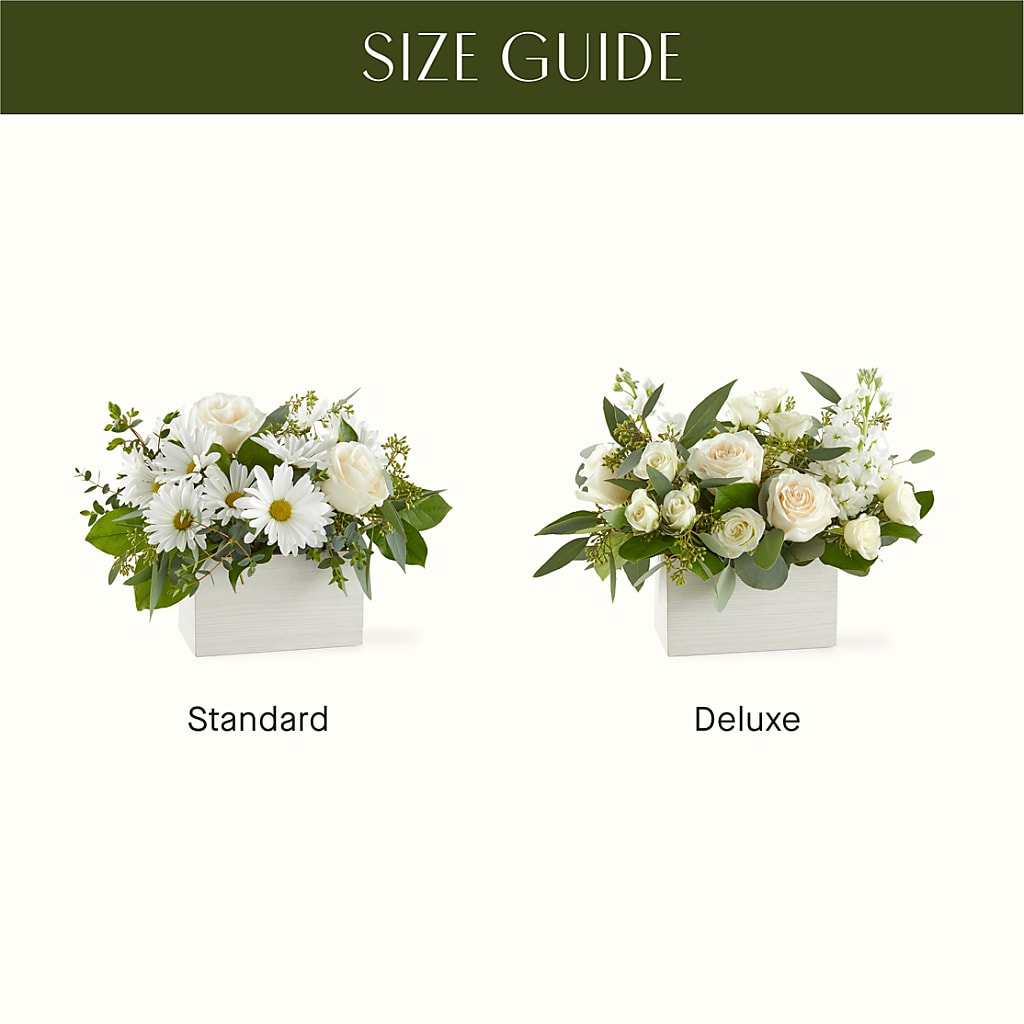 Fresh Linen Box Bouquet – FLOWERS BY DICK & SON INC, Akron OH
