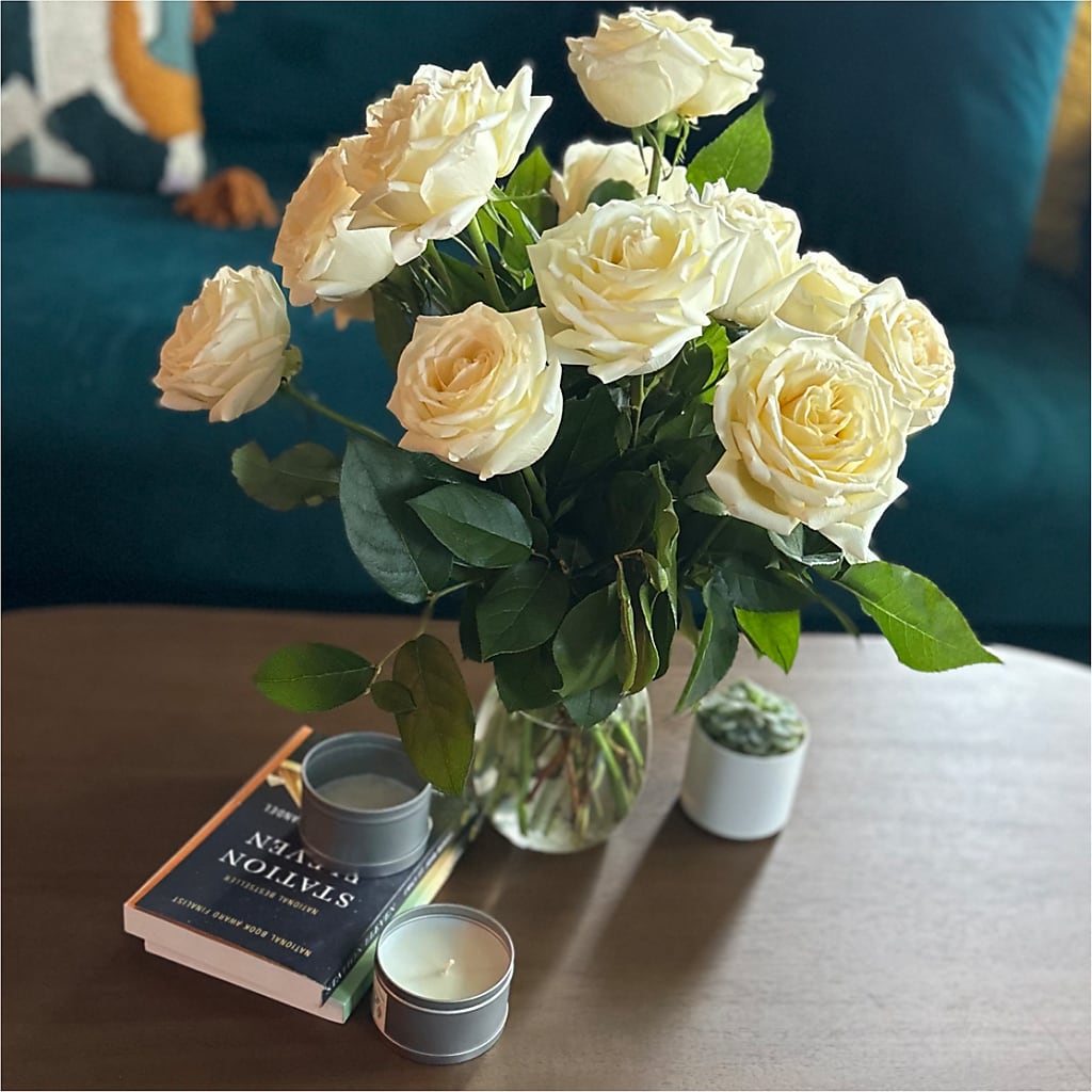 Long Stem Yellow Rose Bouquet – FLOWERS BY DICK & SON INC, Akron OH