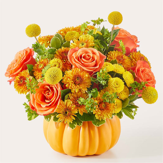 Gourdgeous Pumpkin – FLOWERS BY DICK & SON INC, Akron OH