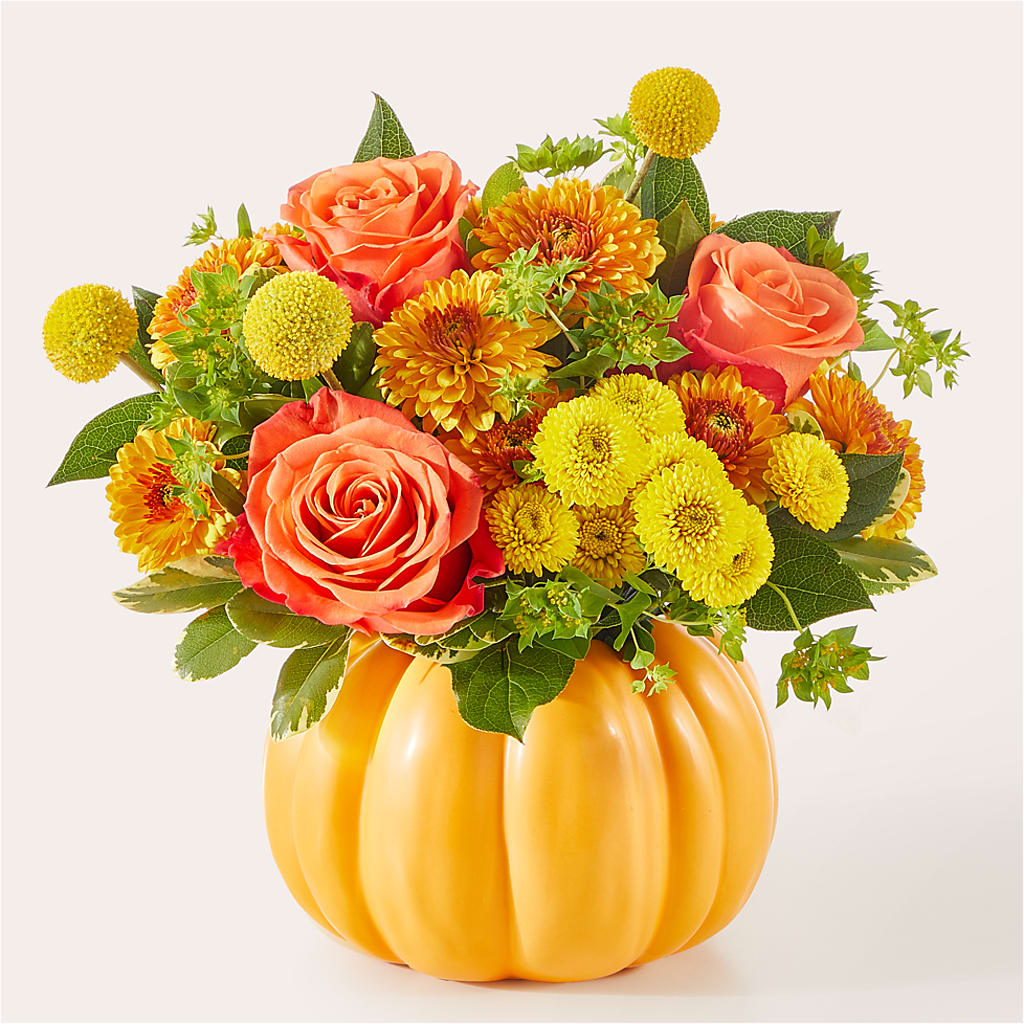 Gourdgeous Pumpkin – FLOWERS BY DICK & SON INC, Akron OH