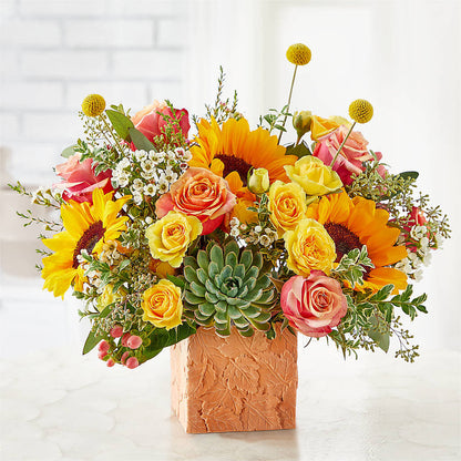 Sunflower Season Bouquet – FLOWERS BY DICK & SON INC, Akron OH