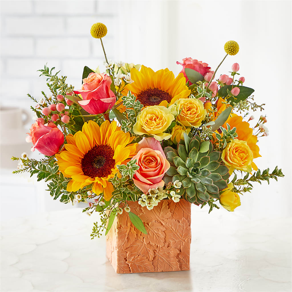 Sunflower Season Bouquet – FLOWERS BY DICK & SON INC, Akron OH