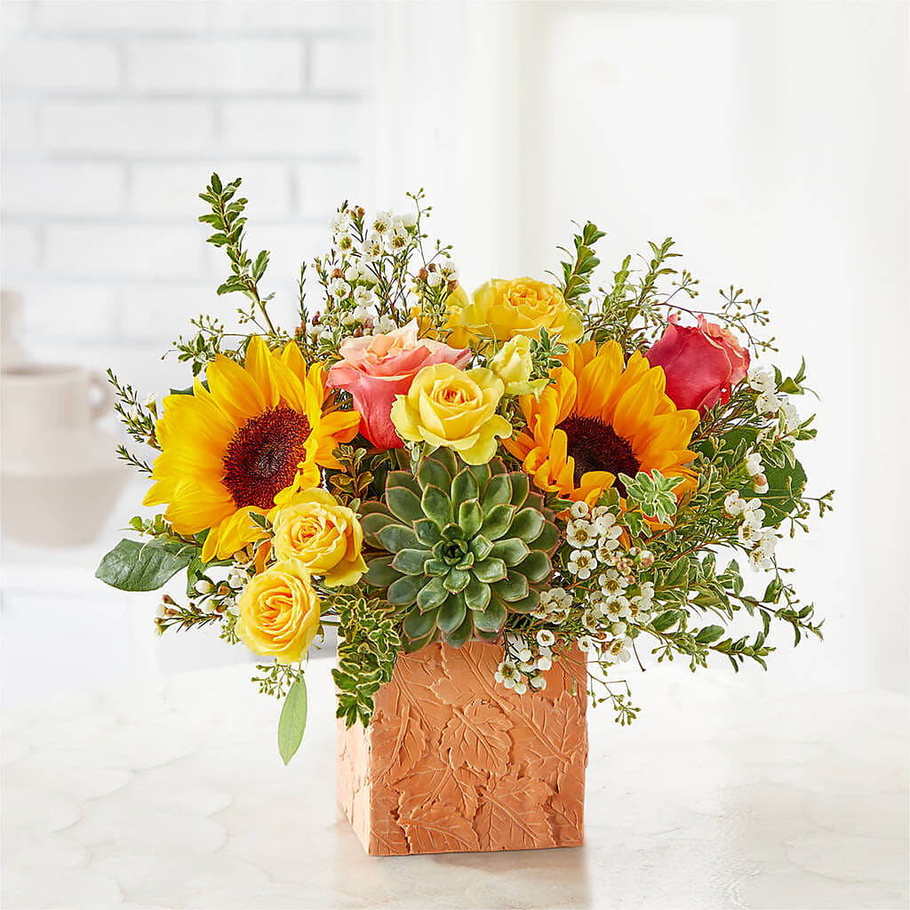 Sunflower Season Bouquet – FLOWERS BY DICK & SON INC, Akron OH