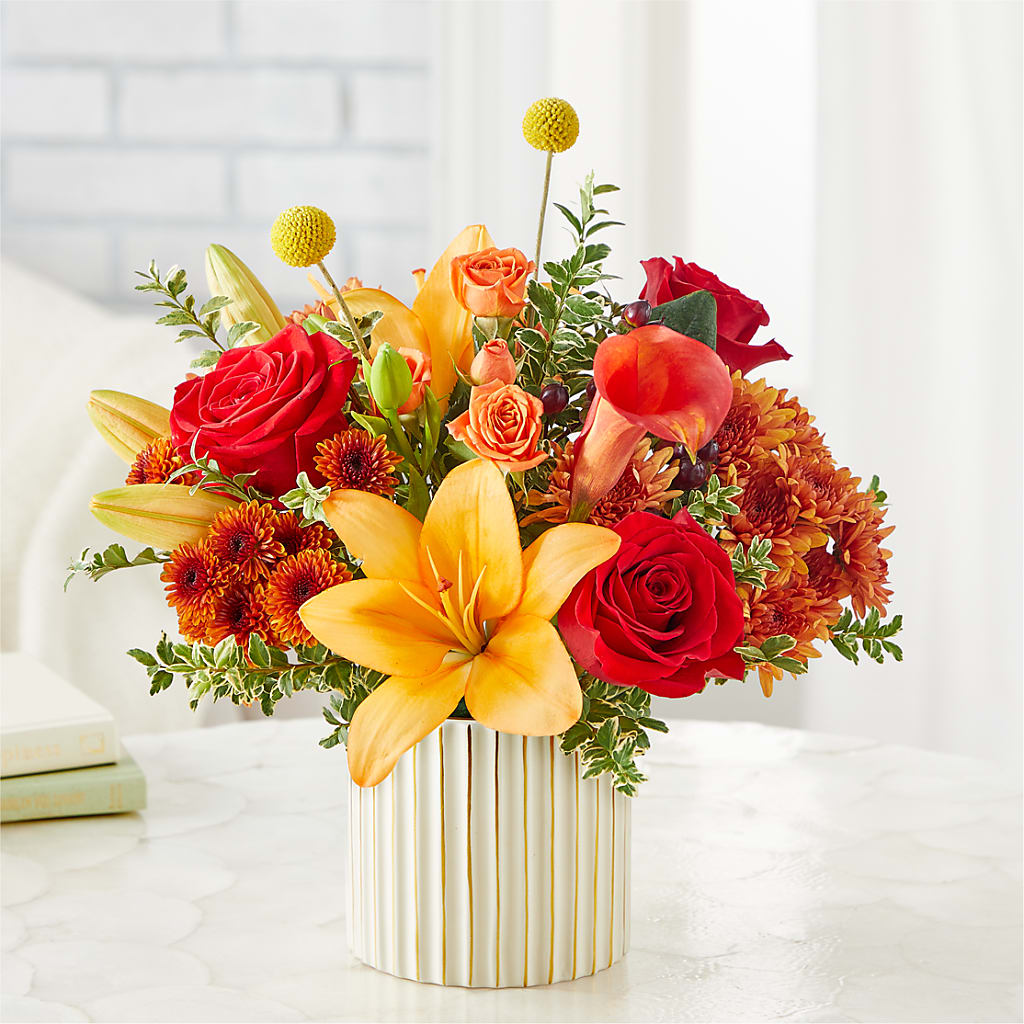 Scarlet Skies Bouquet – FLOWERS BY DICK & SON INC, Akron OH