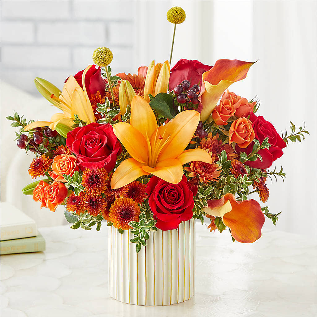 Scarlet Skies Bouquet – FLOWERS BY DICK & SON INC, Akron OH