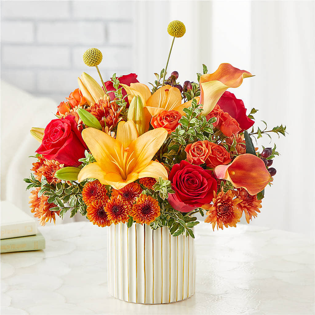 Scarlet Skies Bouquet – FLOWERS BY DICK & SON INC, Akron OH