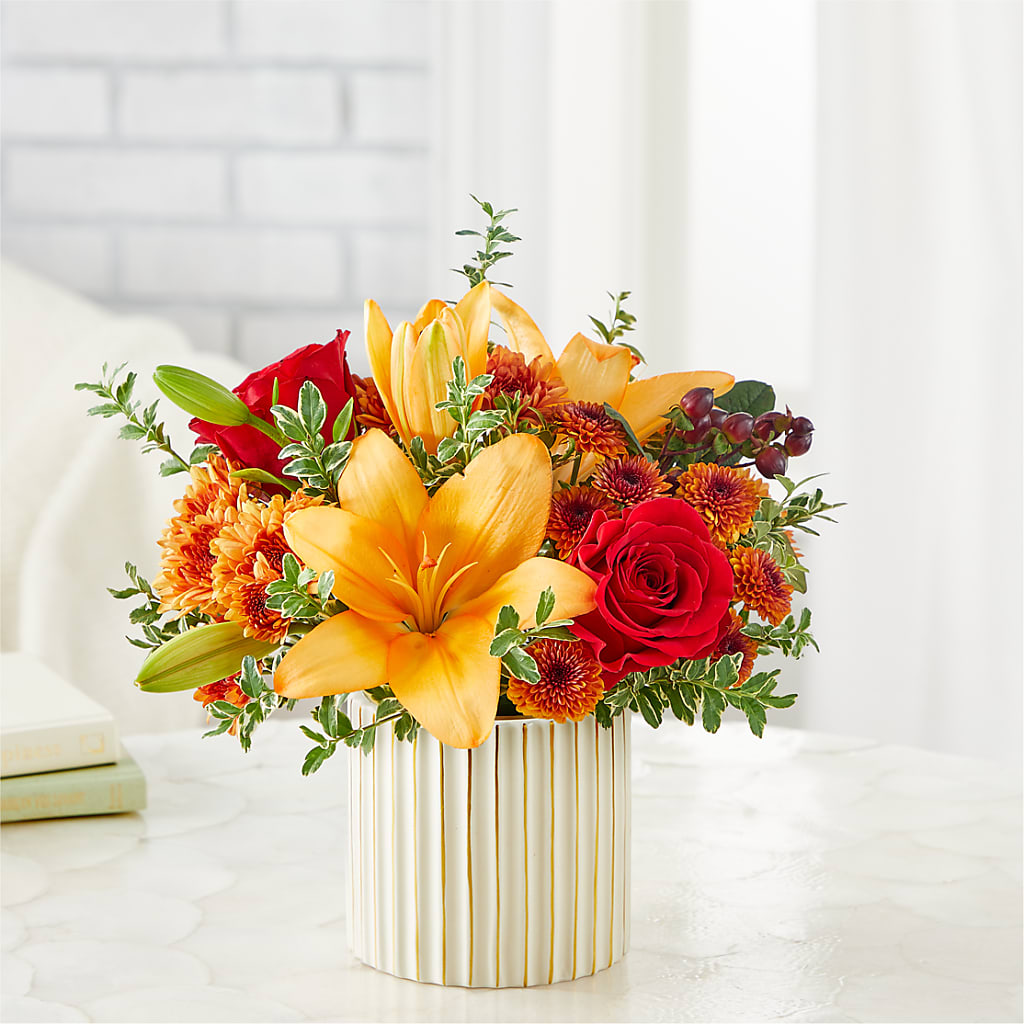 Scarlet Skies Bouquet – FLOWERS BY DICK & SON INC, Akron OH