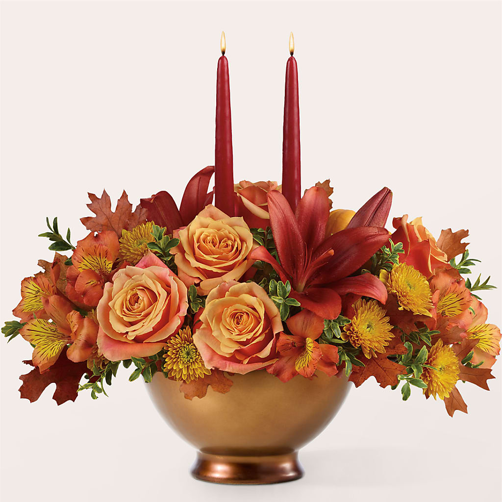 Harvest Table Centerpiece – FLOWERS BY DICK & SON INC, Akron OH