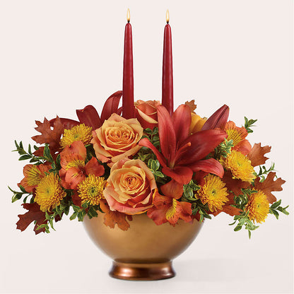 Harvest Table Centerpiece – FLOWERS BY DICK & SON INC, Akron OH