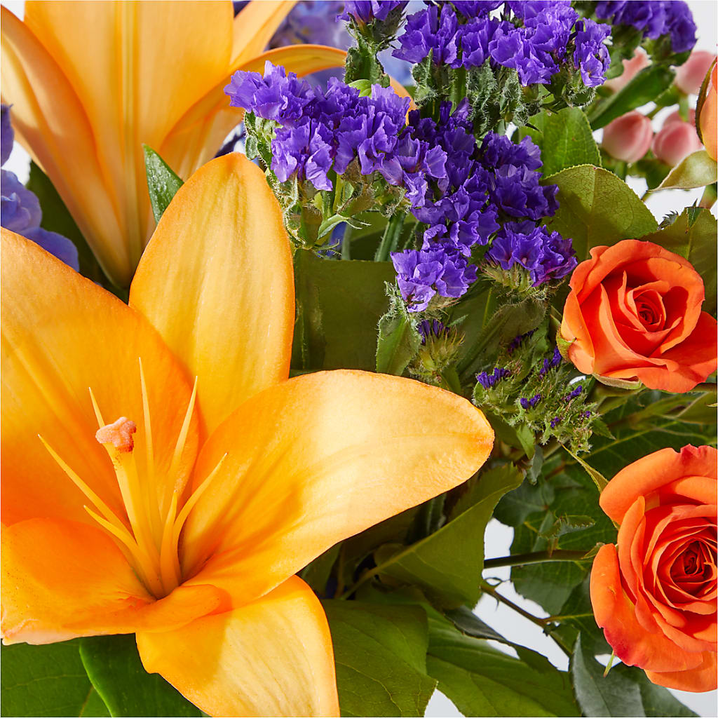 Radiant Citrus Bouquet – FLOWERS BY DICK & SON INC, Akron OH