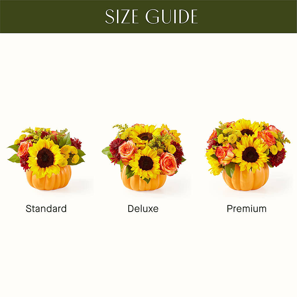 Golden Gourd Pumpkin Bouquet – FLOWERS BY DICK & SON INC, Akron OH
