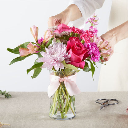 Pink Ribbon - A Florist Original – FLOWERS BY DICK & SON INC, Akron OH