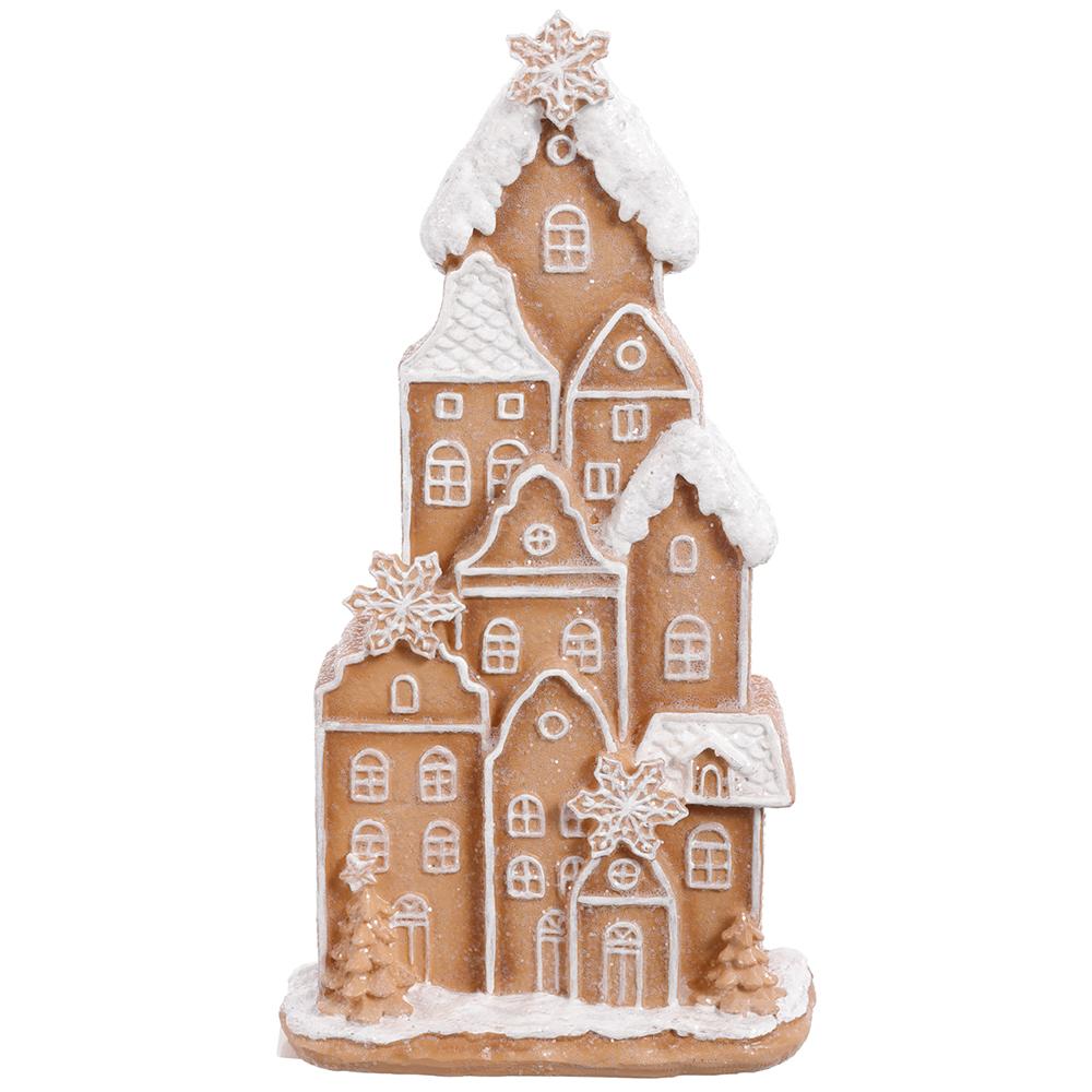 8inch Snowed Gingerbread House