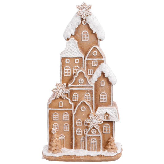 8inch Snowed Gingerbread House