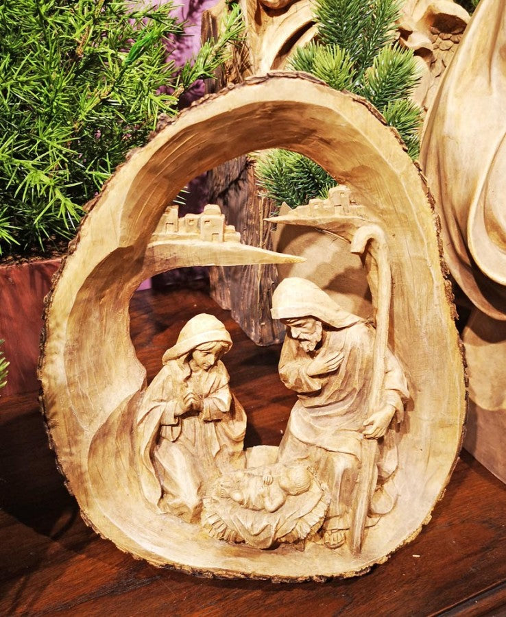 Woodland Nativity Scene