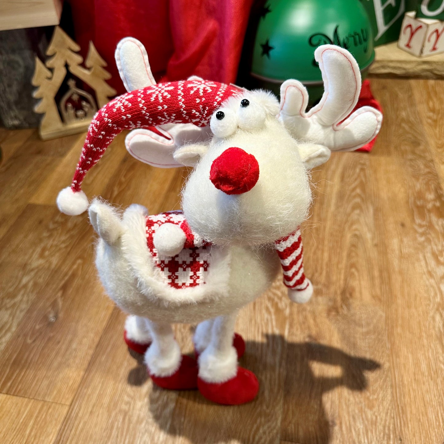 25.5inch Holiday Standing Moose