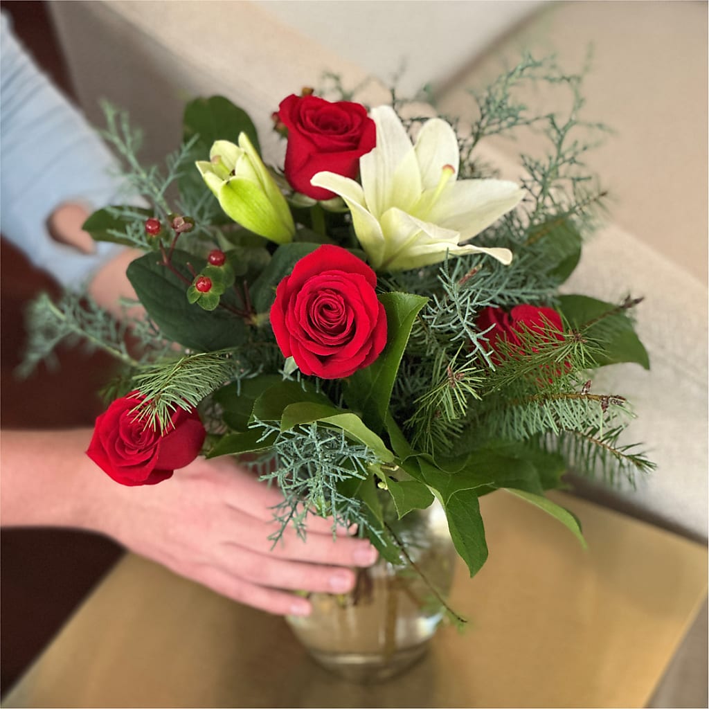 Glittering Lights Bouquet – FLOWERS BY DICK & SON INC, Akron OH