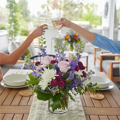 Violet Frost Bouquet – FLOWERS BY DICK & SON INC, Akron OH