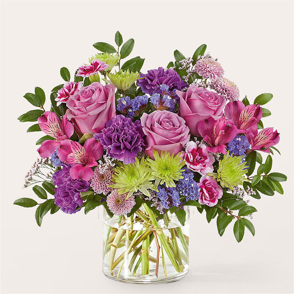 Glass Half Full Bouquet – FLOWERS BY DICK & SON INC, Akron OH