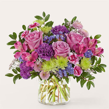 Glass Half Full Bouquet – FLOWERS BY DICK & SON INC, Akron OH