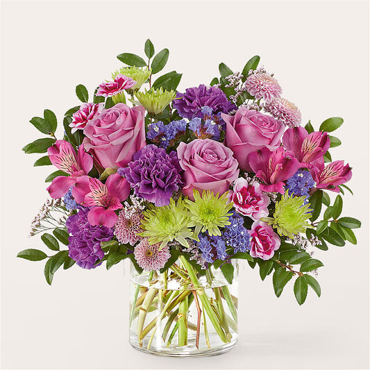 Glass Half Full Bouquet – FLOWERS BY DICK & SON INC, Akron OH