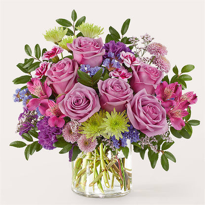Glass Half Full Bouquet – FLOWERS BY DICK & SON INC, Akron OH