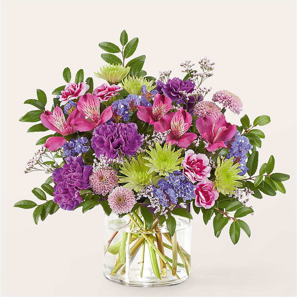 Glass Half Full Bouquet – FLOWERS BY DICK & SON INC, Akron OH